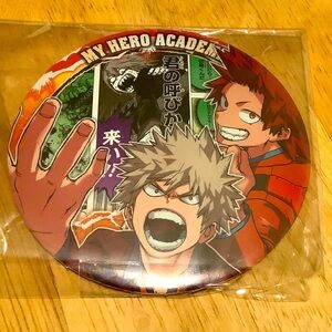 Bakugou Katsuki Kirishima Eijirou My Hero Academia Anime Manga Pin Huge and New!